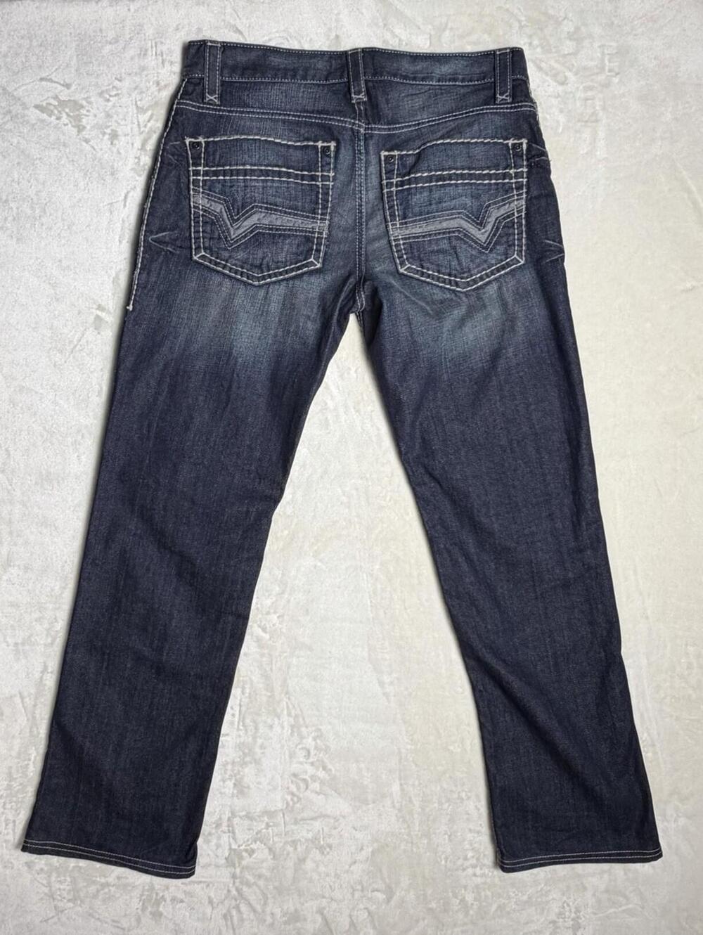 INC International Concepts Berlin Men’s Slim Straight Dark Wash Jeans 32x30